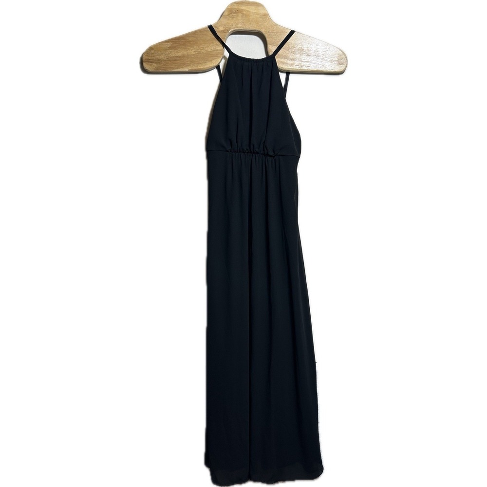Show Me Your Mumu Heather‎ Halter Black Dress Party Bridesmaid Wedding Medium